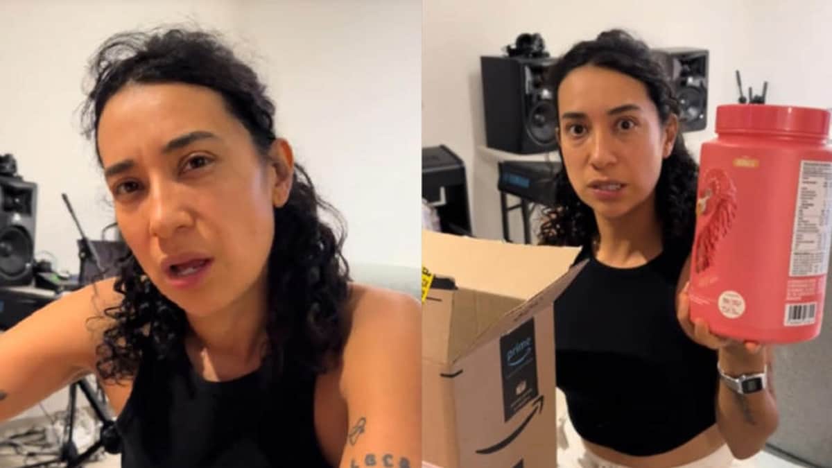 Video: Cantante Flor Amargo denuncia que pidió una costosa cámara por Amazon y le llegó una proteína