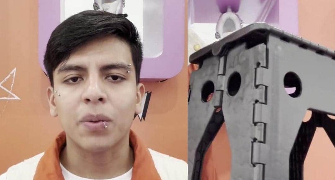 Video: Joven acusa a Liverpool de no cumplir con "Ley Silla" en Cdmx; lleva su asiento al trabajo