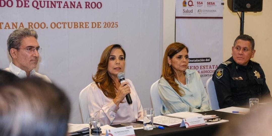 Mara Lezama instala en Quintana Roo el Consejo Estatal contra las Adicciones