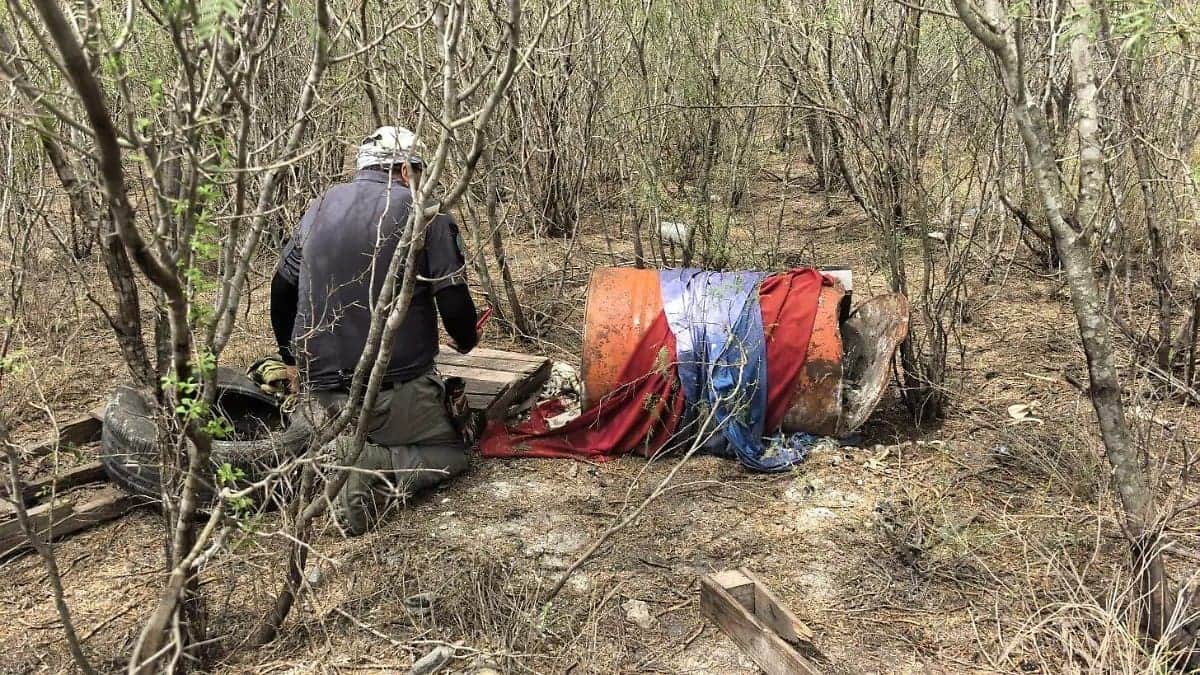 Encuentran cráneos y restos humanos en dos fosas clandestinas en Reynosa, Tamaulipas