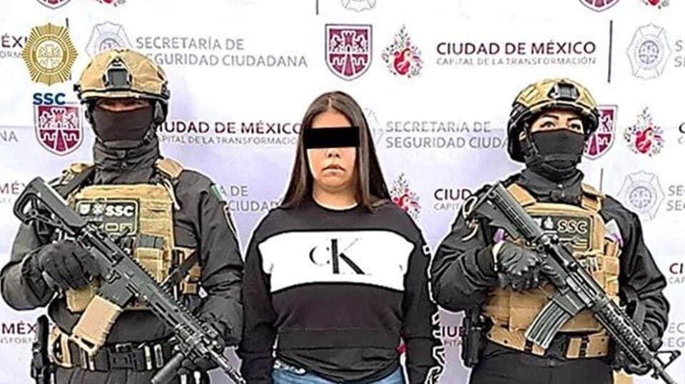 Capturan a “La Jefa” presunta líder de célula del Cártel de Tláhuac en CDMX