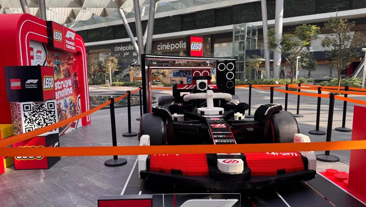 Gran Premio de México: Lego lleva la emoción de la Fórmula 1 a tamaño real en CDMX
