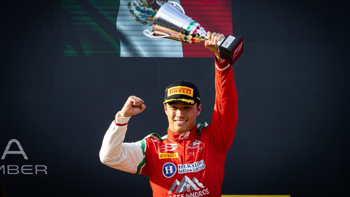 Anuncian al mexicano Noel León como nuevo piloto del Campos Racing en la Fórmula 2