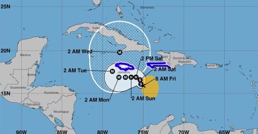 Video: Mueren tres personas por tormenta tropical Melissa en Haití; se encuentra a mil 340 km de Cancún