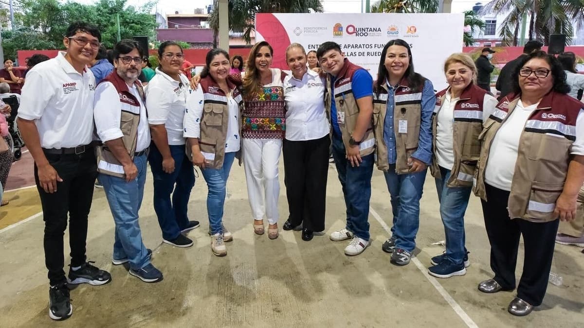 Entrega Mara Lezama apoyos que cambian vidas con más independencia y bienestar a quienes más lo necesitan