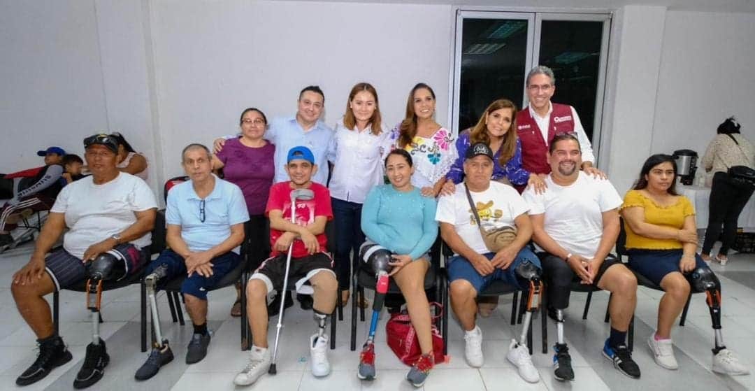 Mara Lezama y Vero Lezama fortalecen la inclusión con entrega de prótesis en cinco municipios