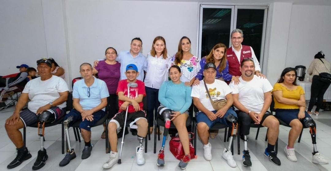 Mara Lezama y Vero Lezama fortalecen la inclusión con entrega de prótesis en cinco municipios