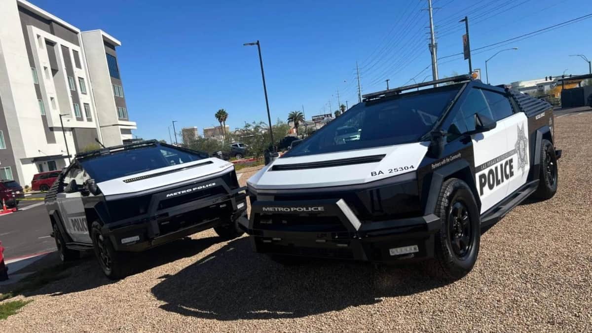 Video: Despliegan la primera flota de patrullas Cybertruck del mundo en Las Vegas, Estados Unidos