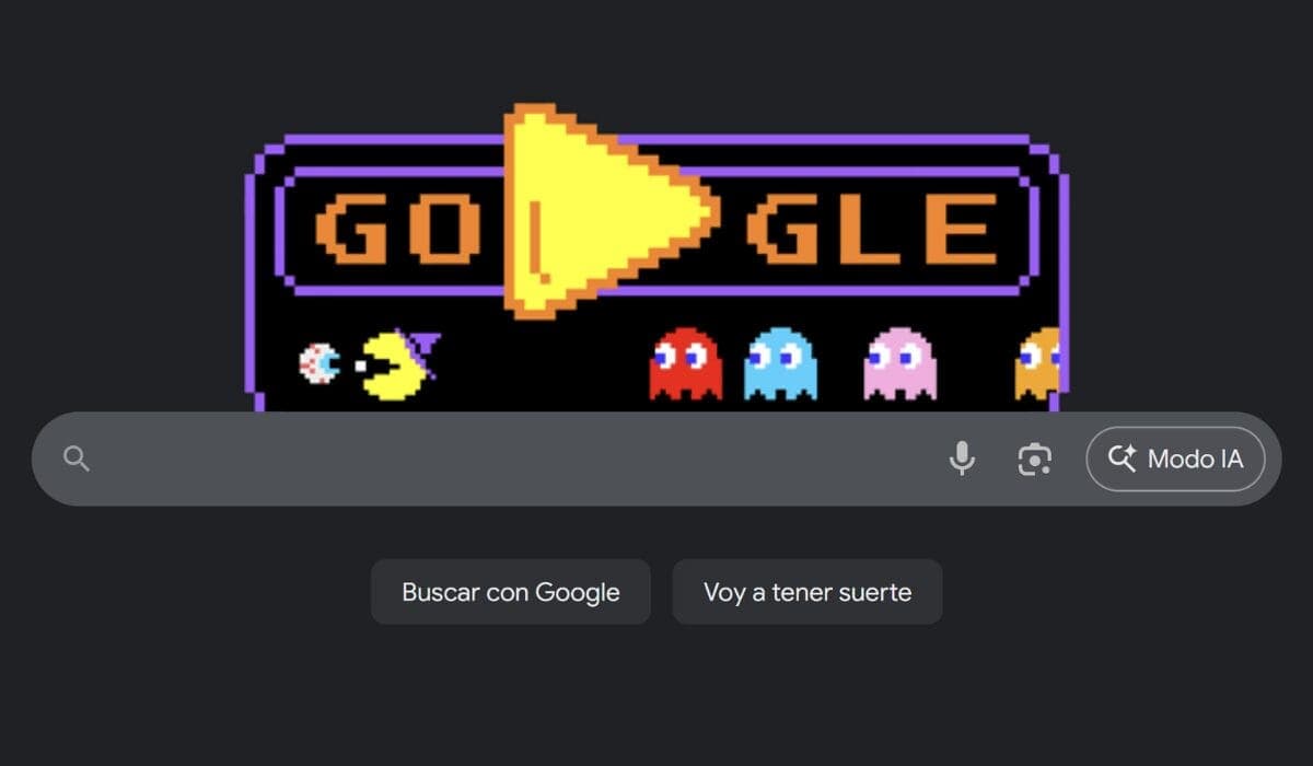 Pac-Man cumple 45 años y Google lo celebra con doodle interactivo de Halloween