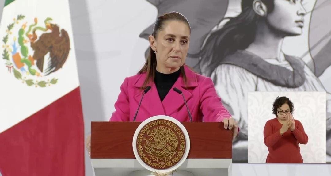 Para evitar bombardeos, Estados Unidos aceptó que Marina detenga navíos cerca de sus costas: Claudia Sheinbaum