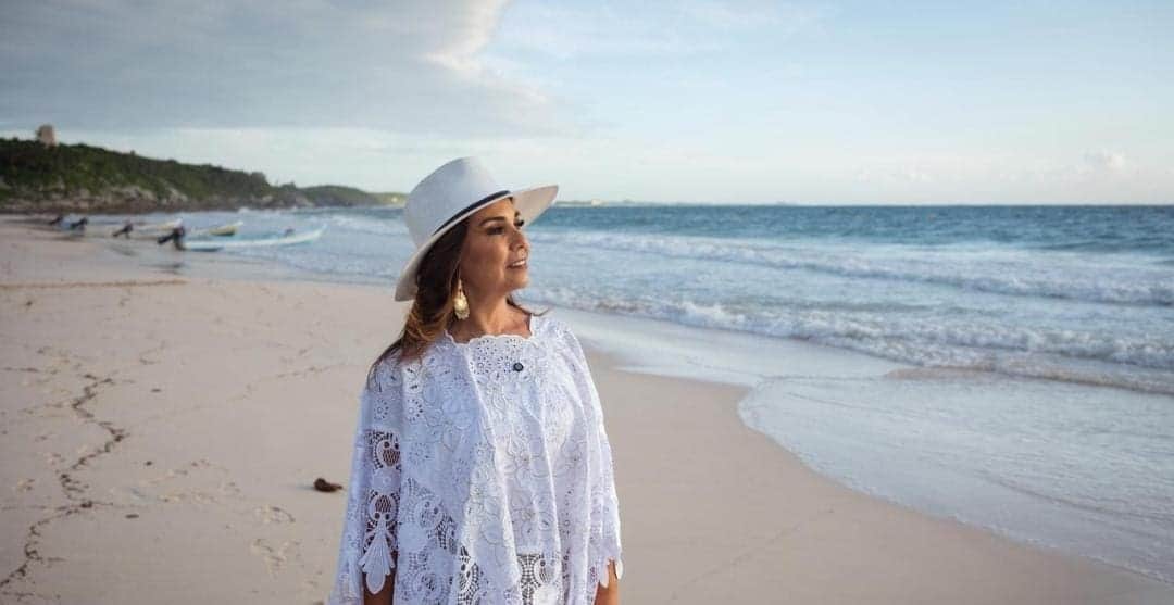 Reafirma Mara Lezama acceso gratuito a playas de Tulum en mañanera del pueblo de Claudia Sheinbaum