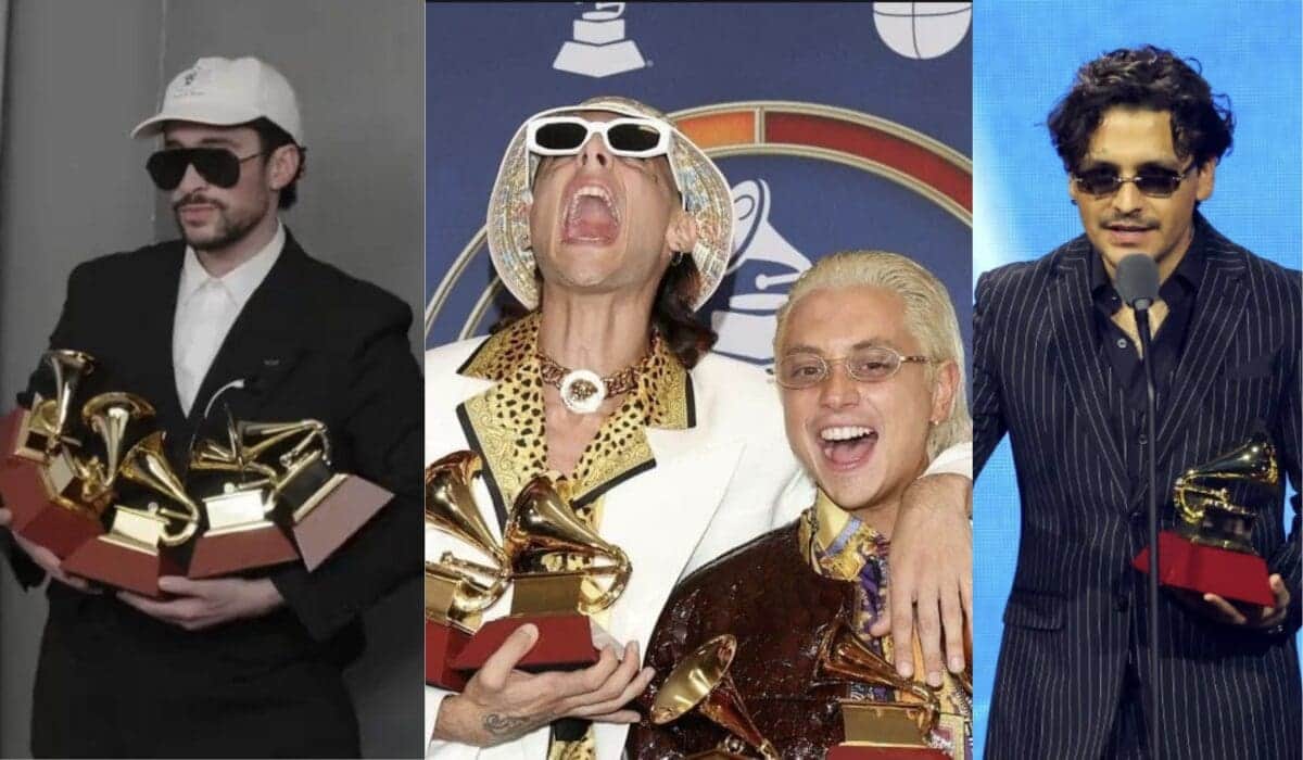 Bad Bunny, Ca7riel & Paco Amoroso y Christian Nodal dominan los Latin Grammy 2025