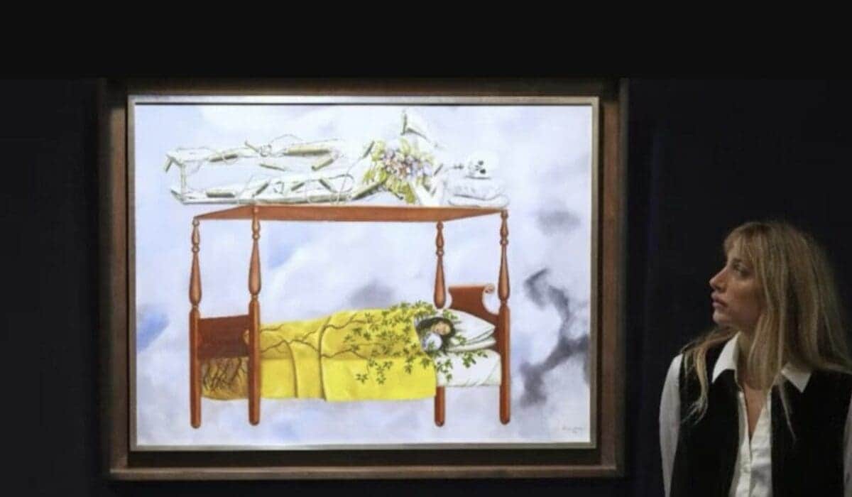 Obra de Frida Kahlo, “El sueño”, bate récord en subasta: se vendió en 54 mdd en Nueva York