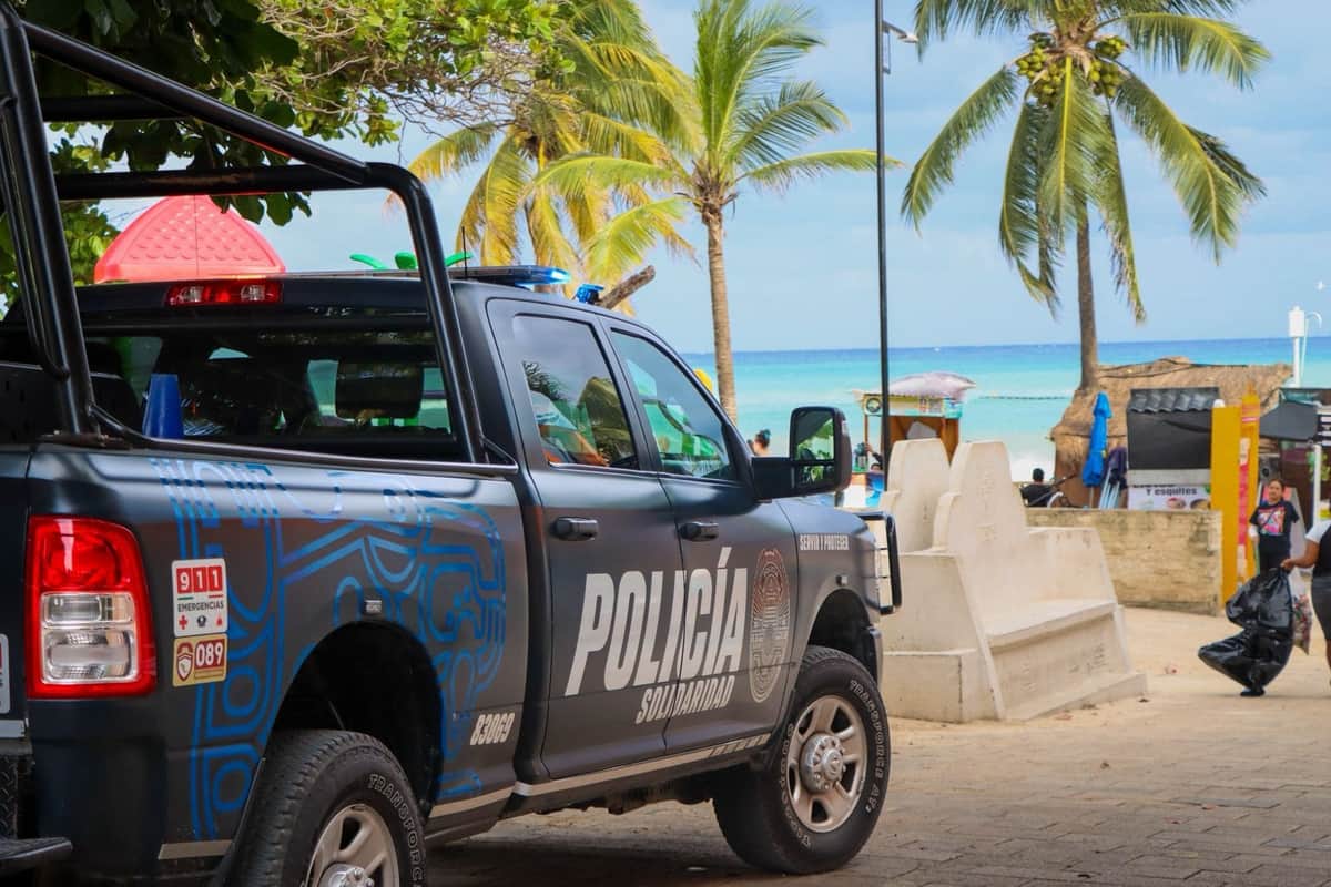 Gobierno de Playa del Carmen refuerza la vigilancia en espacios destinados a la sana convivencia en la zona turística