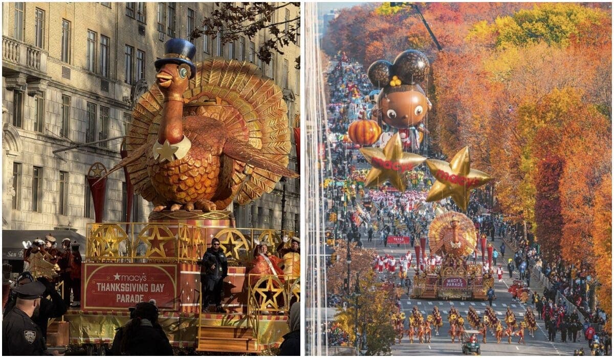 Video: Así fue el espectacular desfile de acción de gracias 2025 en Nueva York