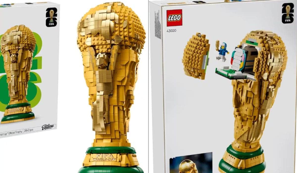 Lego lanza un set armable de la Copa del Mundo: conoce su precio