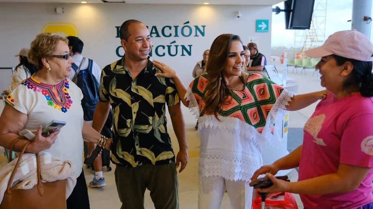 Este diciembre, el Tren Maya fortalece el turismo y la movilidad en Quintana Roo: Mara Lezama