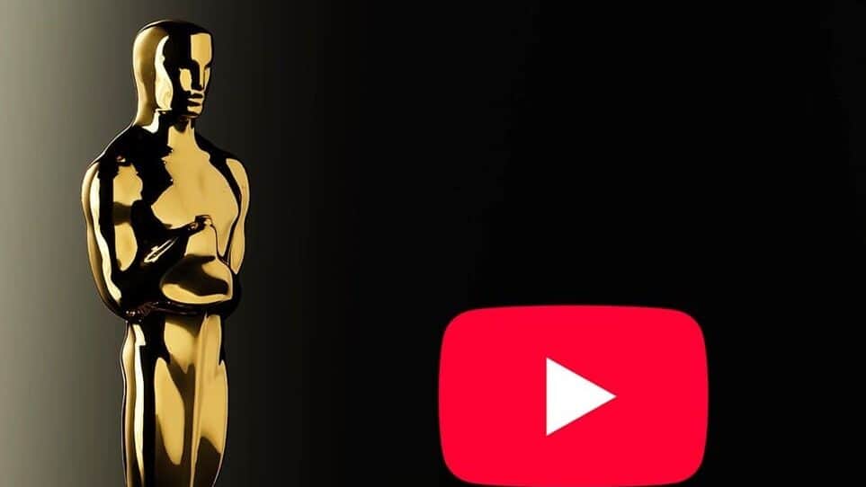 Premios Oscar se transmitirán gratis en YouTube a partir de 2029