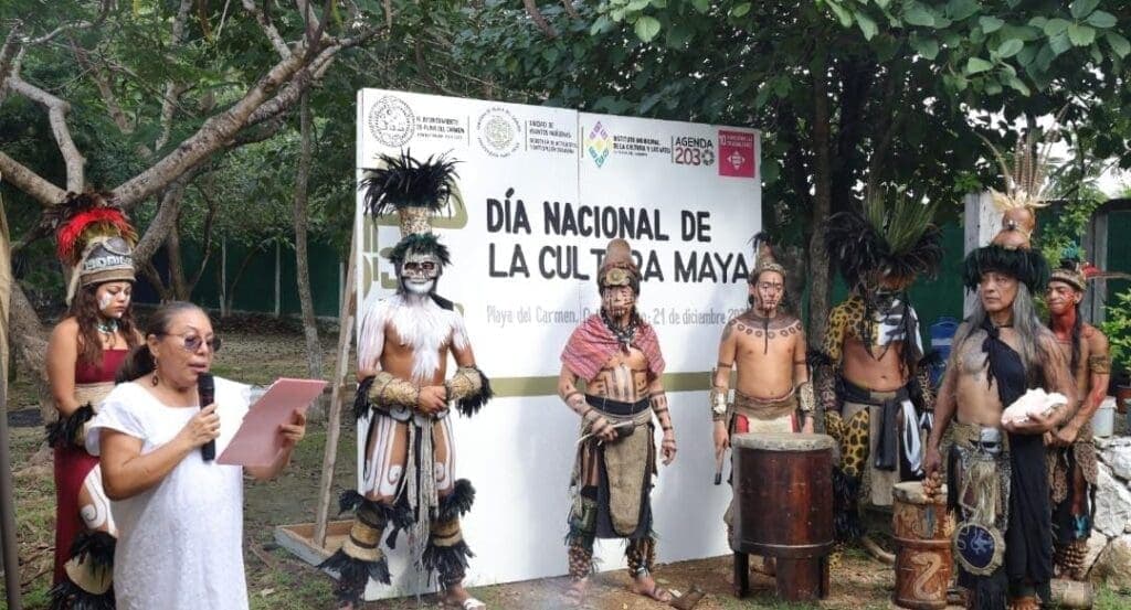 Conmemora gobierno de Estefanía Mercado el Día Nacional de la Cultura Maya en Playa del Carmen