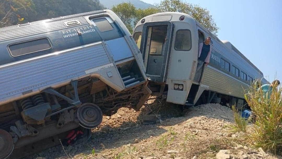 Murieron 13 personas por descarrilamiento del Tren Interoceánico en Oaxaca