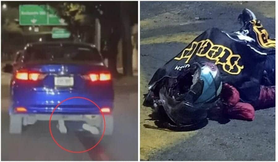 Video: Muere motociclista tras ser arrastrado por conductora en Iztapalapa, CDMX