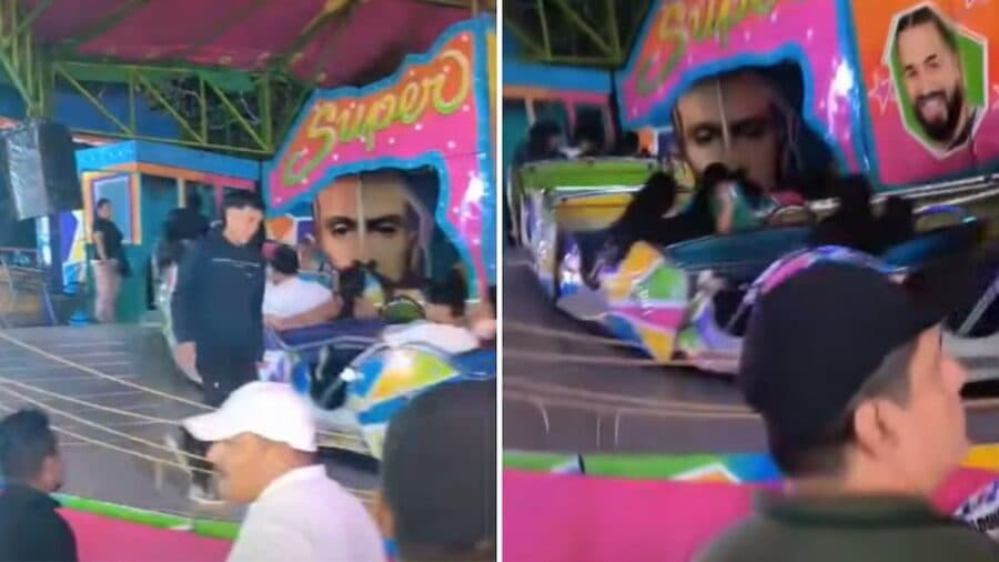 Video: Falla en juego mecánico genera caos en Chilpancingo, Guerrero; operador estaba ebrio