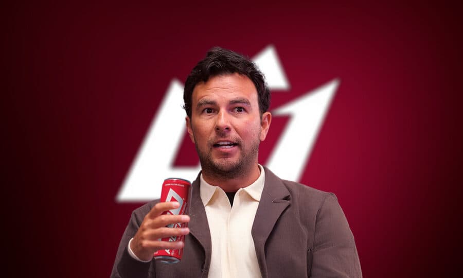 Video: Anuncia Checo Pérez alianza con bebida energética "H2O Power" rival de Red Bull