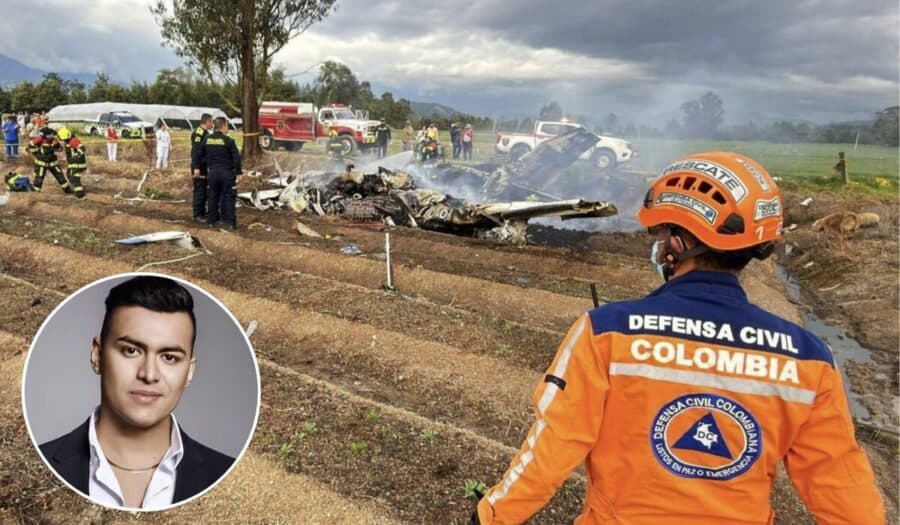 Muere el cantante colombiano Yeison Jiménez en accidente aéreo