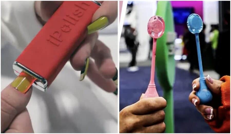 CES 2026: paleta que reproduce música y uñas que cambian de color sorprenden en la feria de tecnología
