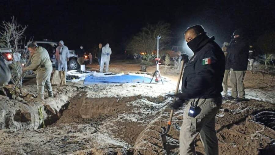 Encuentran nueve cuerpos en fosas clandestinas en reserva ambiental del Valle de Mexicali, Baja California