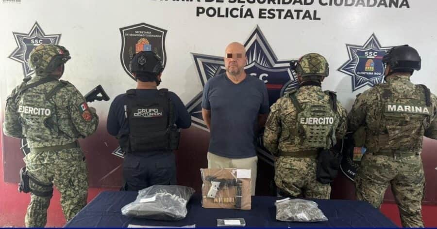 Capturan en Cancún a integrante de célula criminal cubana vinculada con el Cártel de Sinaloa