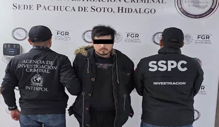 Cae en Hidalgo uno de los 10 fugitivos más buscados por el FBI