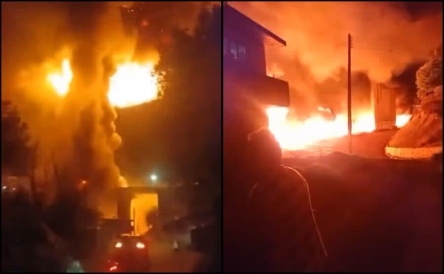 Video: Explota pipa que transportaba combustible sobre la carretera México-Tuxpan en Hidalgo