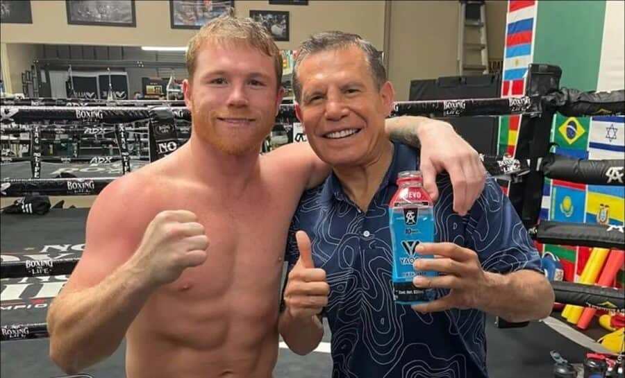 Canelo Álvarez reconoce a Julio César Chávez como el mejor boxeador mexicano de la historia