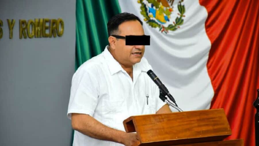 Detienen a exdiputado por violencia familiar y presunto intento de feminicidio en Tabasco