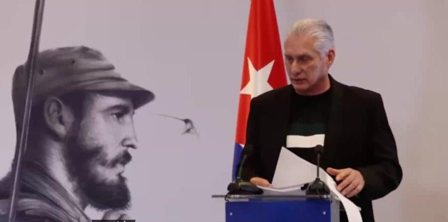 Video: Miguel Díaz-Canel, presidente de Cuba agradece a Claudia Sheinbaum y a México su apoyo a la isla