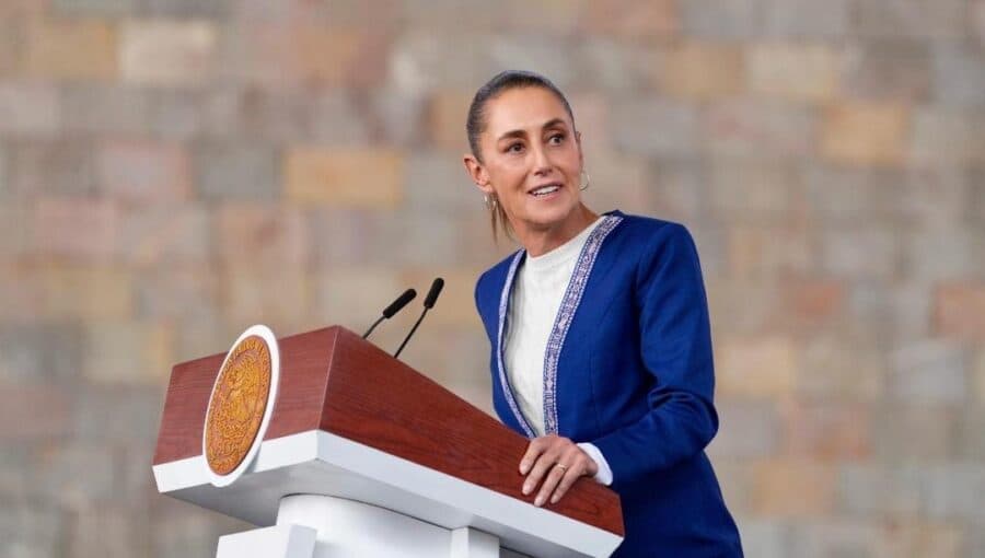 Video: Afirma Claudia Sheinbaum que México no será colonia de nadie en evento de aniversario de la Constitución