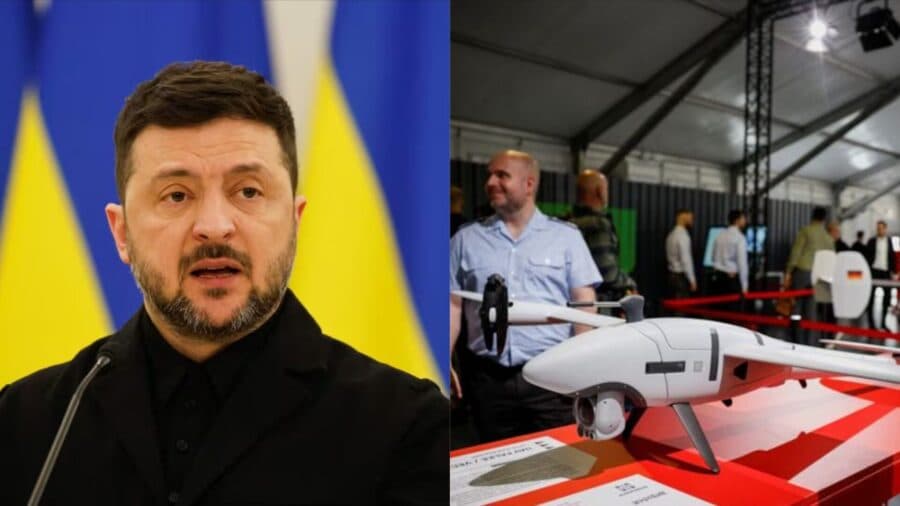 Video: Volodímir Zelensky confirmó que ahora la fabricación de drones de Ucrania se hará en Alemania