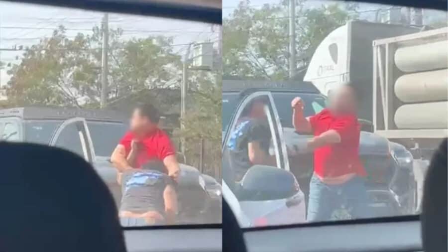 Video: Conductores pelean en medio del tráfico en San Nicolás, Nuevo León