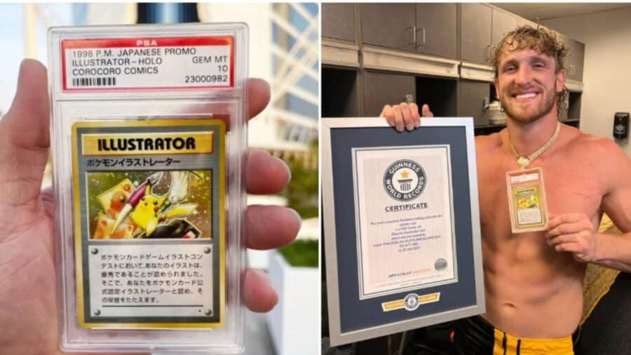 Influencer Logan Paul vende carta de Pokémon en más de 16 millones de dólares durante una subasta