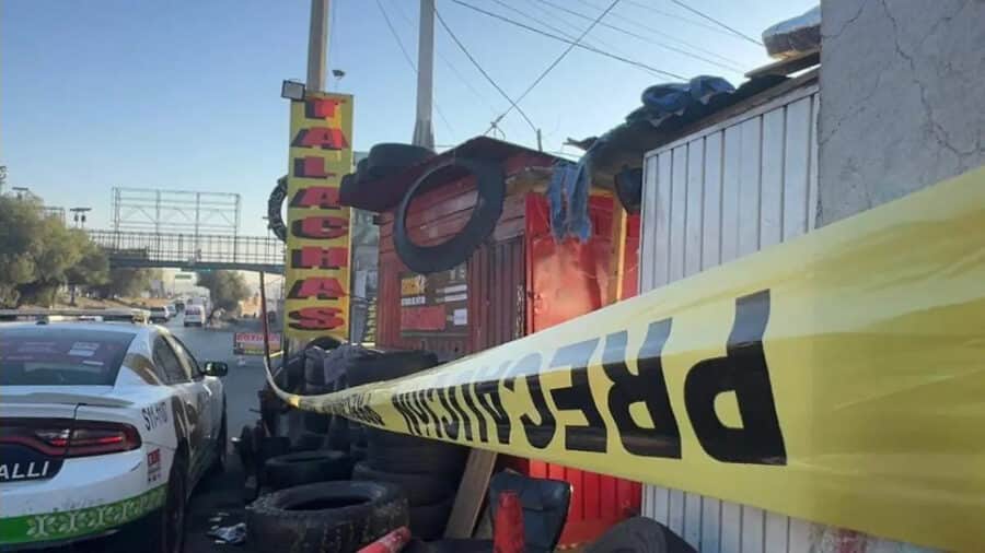Ataque armado en vulcanizadora de Cuautitlán Izcalli, Edomex deja cinco muertos y dos heridos