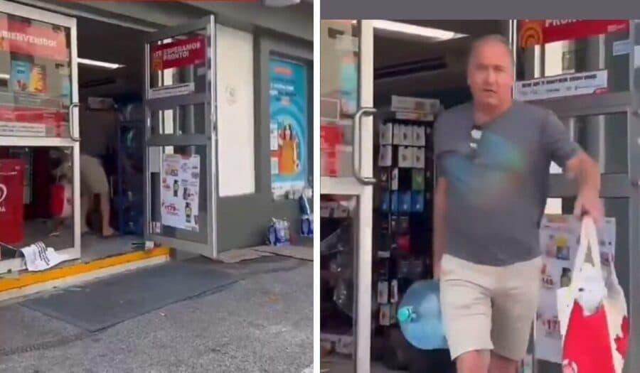 Video: Exhiben a extranjeros saqueando un Oxxo durante disturbios en Puerto Vallarta, Jalisco