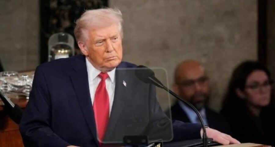 Video: Donald Trump se atribuye la muerte de "El Mencho" en discurso ante el Congreso