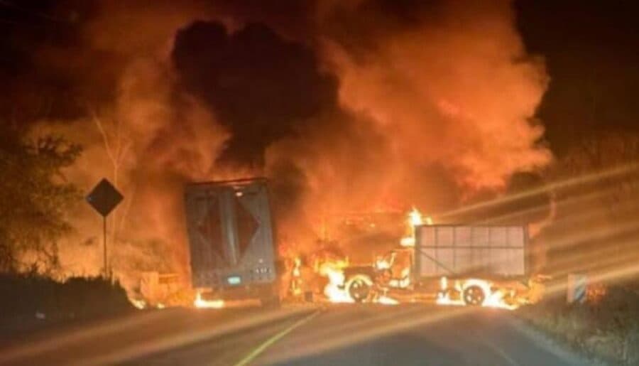 Bloqueos, incendios y hechos violentos por muerte de "El Mencho" dejaron pérdidas por 2 mil mdp en México