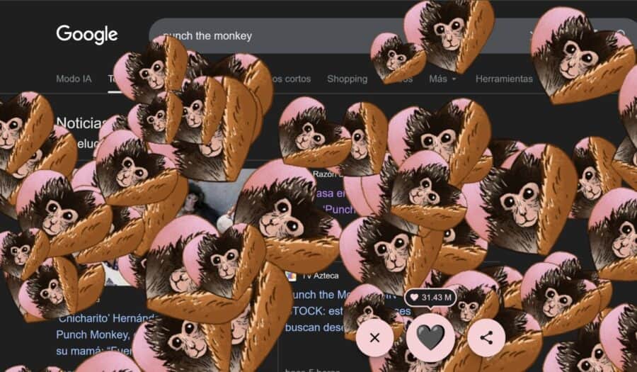 Video: Google activa sorpresa con “Punch": así aparece el adorable mono de Japón en su buscador