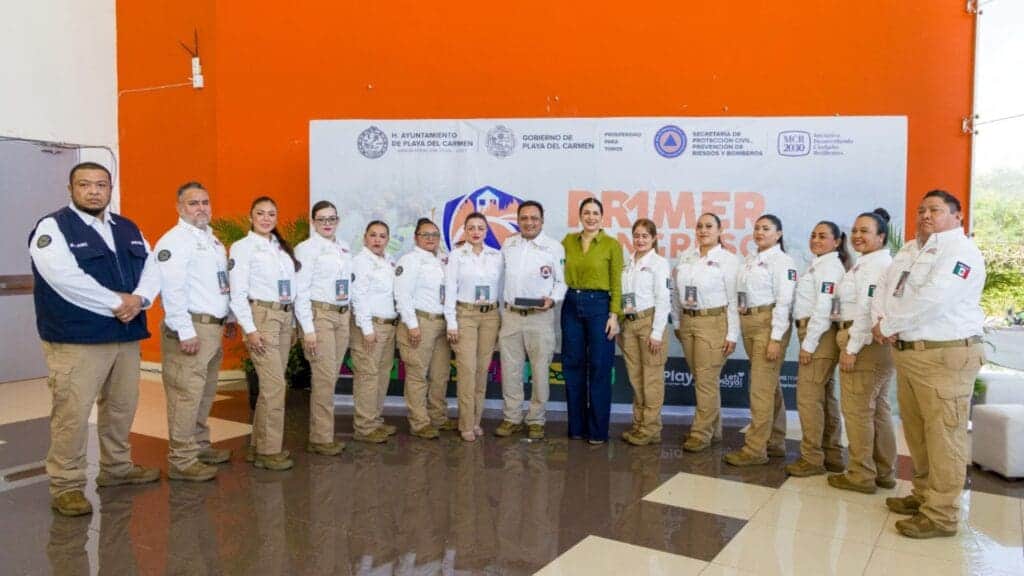 Estefanía Mercado destaca cooperación global en el Primer Congreso Internacional de Protección Civil