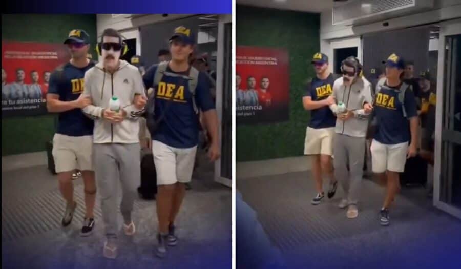 Video: Amigos organizan despedida de soltero con temática inspirada en la detención de Nicolás Maduro