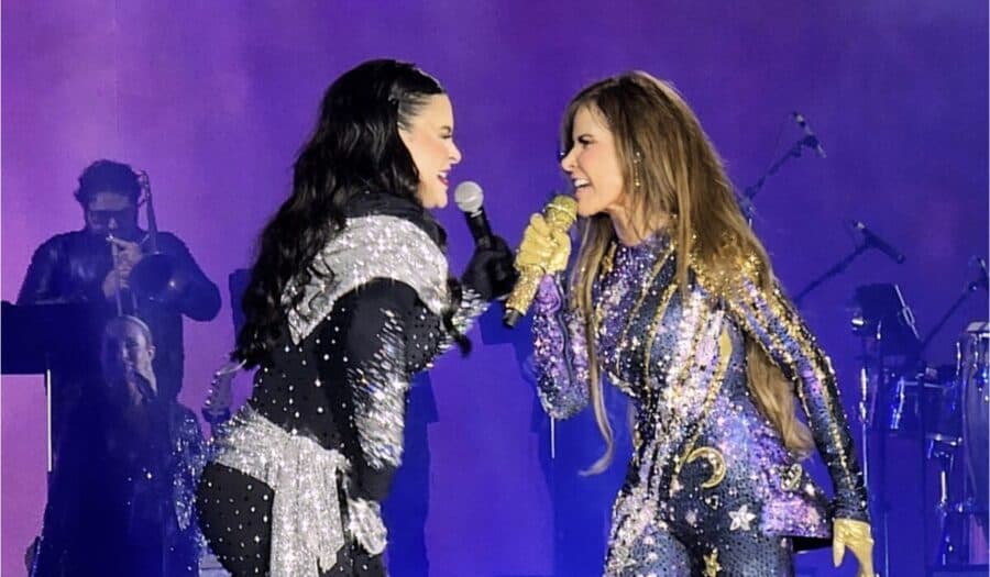 Video: Tras 30 años de distanciamiento, Gloria Trevi y Mary Boquitas cantan juntas en Estados Unidos