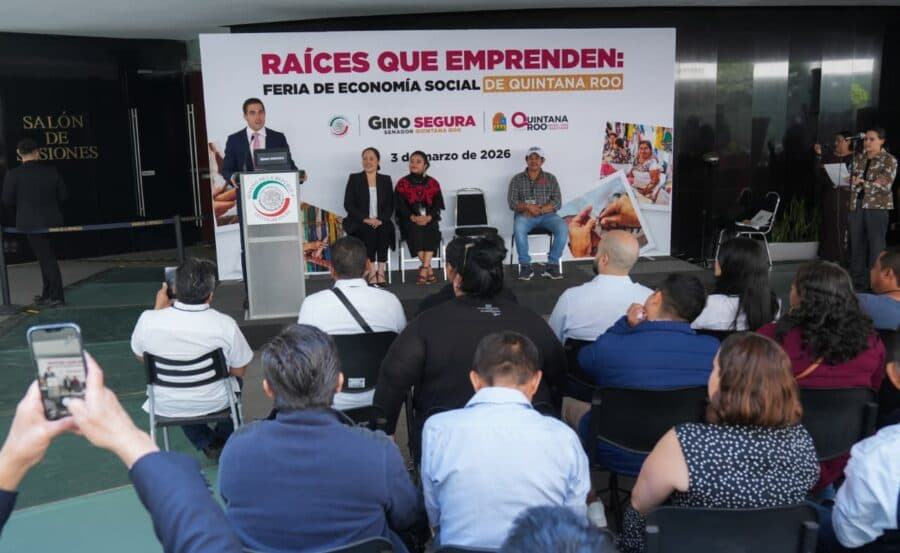 Gino Segura honra a artesanas, artesanos y productores de Quintana Roo en el Senado