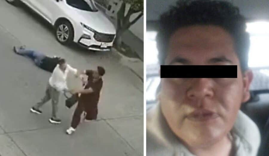 Video: Hombre golpea a pareja de la tercera edad por negarse a mover su carro en Guadalajara, Jalisco